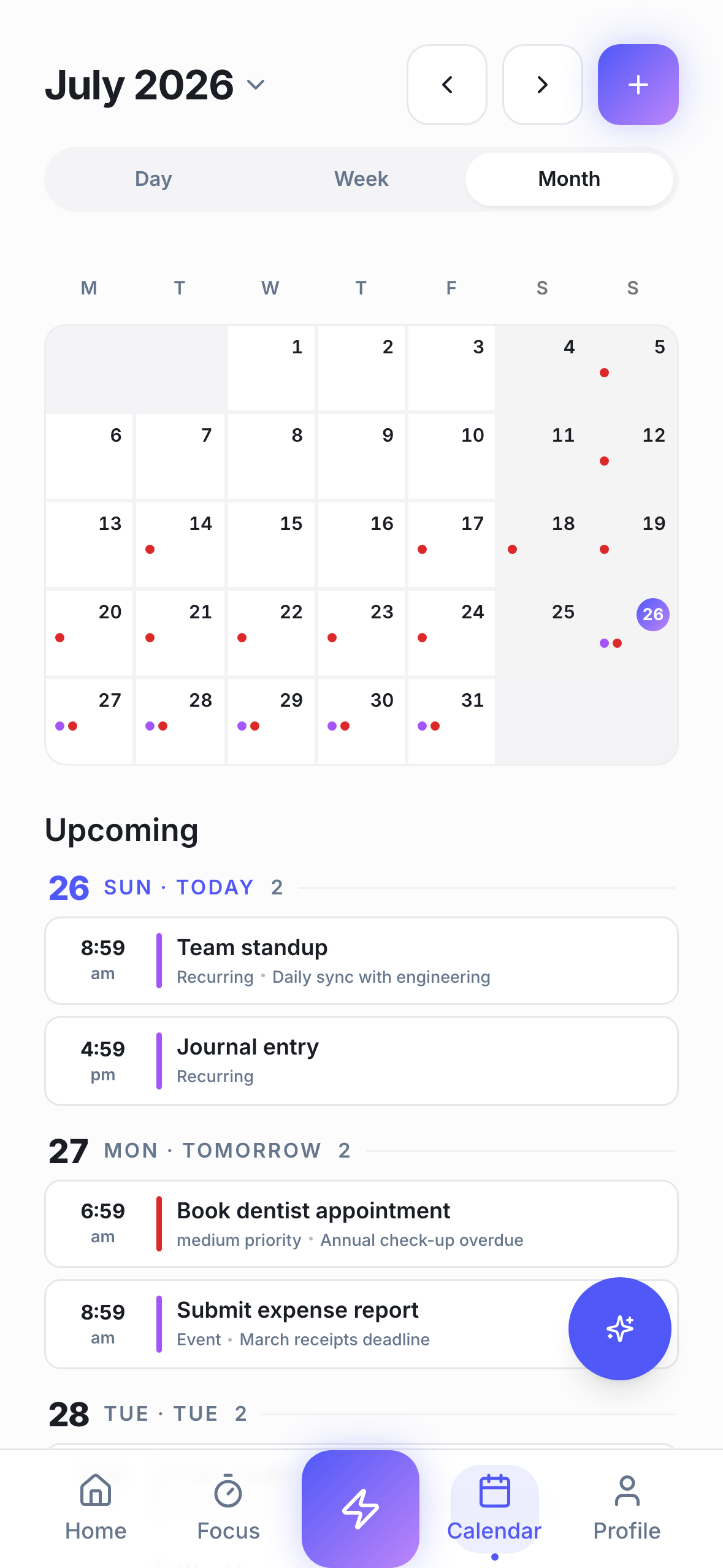 Calendar